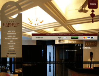 hotelharmonyrajkot.com screenshot