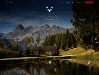 hotelhirschen.at screenshot