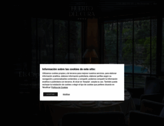 hotelhuertodelcura.com screenshot