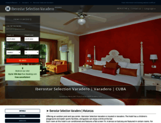 hoteliberostarvaradero.com screenshot