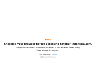 hotelier-indonesia.com screenshot