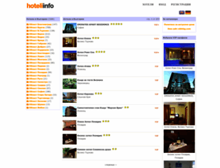 hoteliinfo.com screenshot