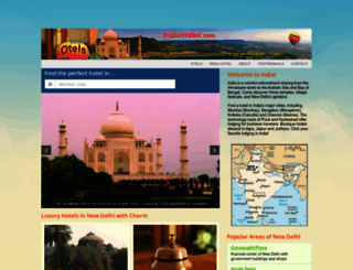 hotelindia.com screenshot