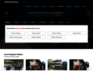 hotelinkonkan.com screenshot