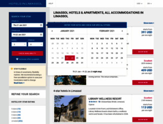 hotelinlimassol.com screenshot