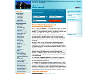 hotelinmarrakech.net screenshot