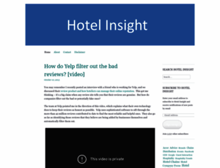 hotelinsight.wordpress.com screenshot