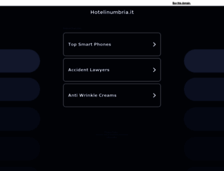 hotelinumbria.it screenshot