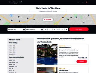 hotelinvientiane.com screenshot