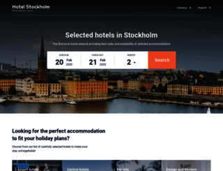 hotelistockholm.com screenshot