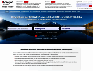 hoteljob-frankreich.de screenshot