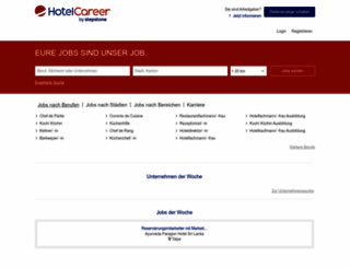 hoteljobs.ch screenshot