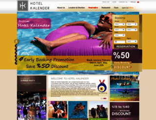 hotelkalender.com screenshot