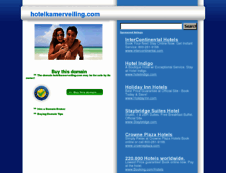 hotelkamerveiling.com screenshot