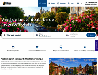 hotelkamerveiling.nl screenshot