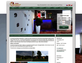 hotelkrystof.cz screenshot