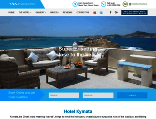 hotelkymata.com screenshot