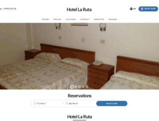 hotellarutatapiadecasariego.com screenshot