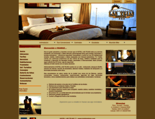 hotellastejas.com screenshot
