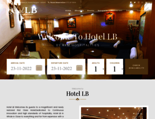 hotellbnagpur.com screenshot