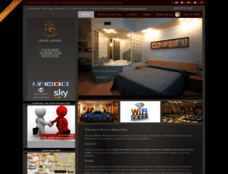 hotellemoranmilan.com screenshot