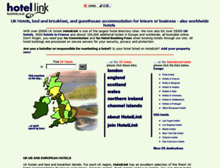 hotellink.co.uk screenshot