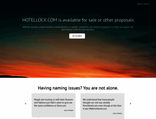 hotellock.com screenshot
