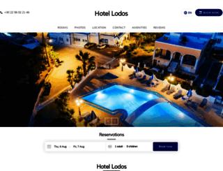 hotellodos.com screenshot