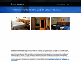hotellongarone.com screenshot