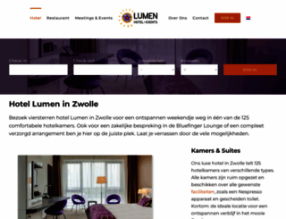 hotellumen.nl screenshot