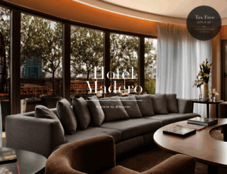 hotelmadero.com screenshot