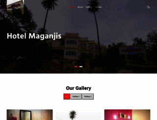 hotelmaganjis.co.in screenshot
