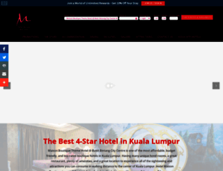 hotelmaison.com.my screenshot