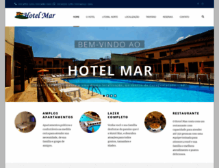 hotelmar.com.br screenshot