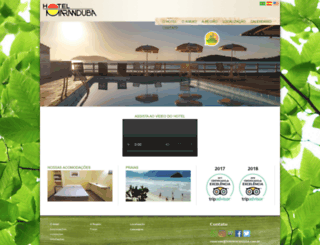 hotelmaranduba.com.br screenshot