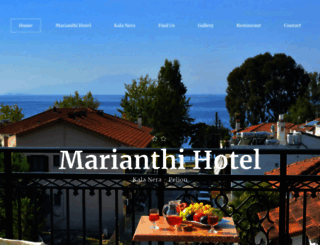 hotelmarianthi.com screenshot