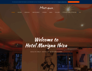 hotelmarignaibiza.com screenshot