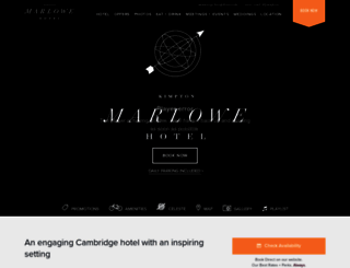 hotelmarlowe.com screenshot