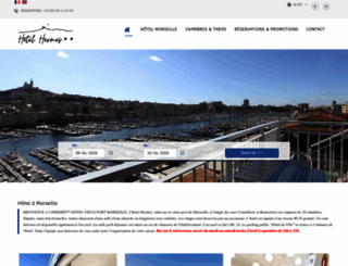 hotelmarseille.com screenshot