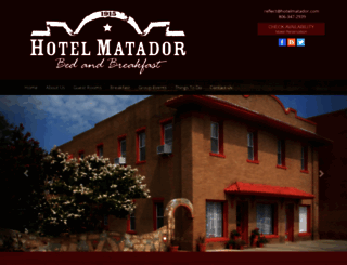 hotelmatador.com screenshot