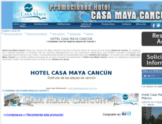hotelmayacancun.com.mx screenshot