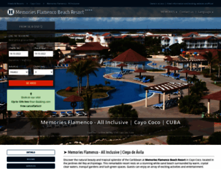 hotelmemoriesflamenco.com screenshot