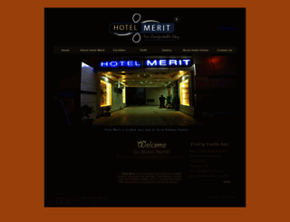 hotelmerit.com screenshot