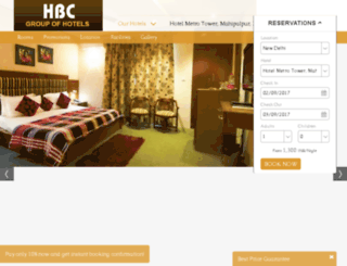 hotelmetrotower.com screenshot
