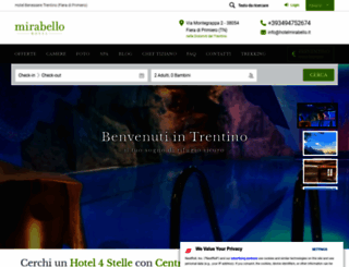 hotelmirabello.it screenshot