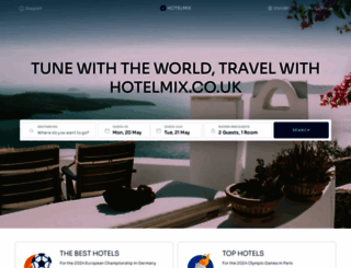 hotelmix.co.uk screenshot