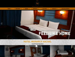 hotelmonarchaachal.com screenshot