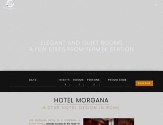 hotelmorgana.com screenshot