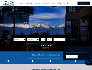 hotelmountview.com screenshot