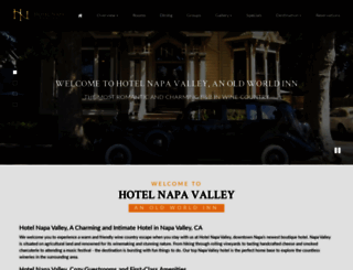 hotelnapavalley.com screenshot